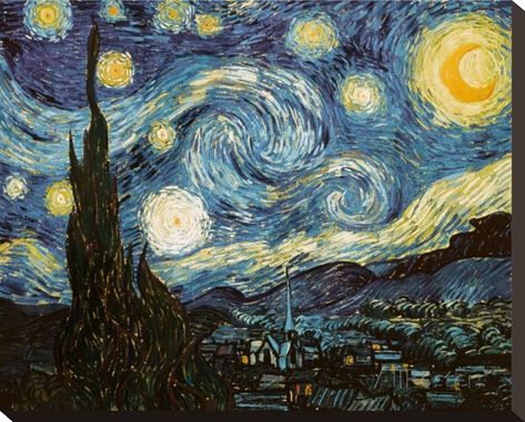 Vincent Van Gogh Tähtitaivas canvas-tauluna