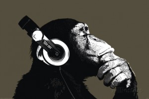 Poptaide Simpanssi -juliste