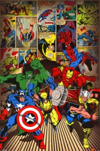 Marvel Heroes -juliste